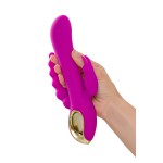 Лиловый тройной вибратор Trinny - 21,5 см. Лиловый тройной вибратор Trinny - 21,5 см.