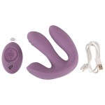 Фиолетовый тройной вибратор MIREVA RC Triple Hands-Free Vibrator Фиолетовый тройной вибратор MIREVA RC Triple Hands-Free Vibrator