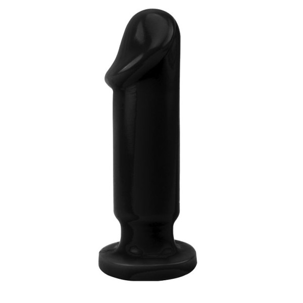 Черный анальный фаллоимитатор Anal Trainer L - 16,5 см.