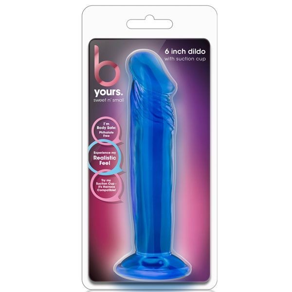 Синий анальный фаллоимитатор Sweet N Small 6 Inch Dildo With Suction Cup - 16,5 см. Синий анальный фаллоимитатор Sweet N Small 6 Inch Dildo With Suction Cup - 16,5 см.