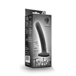 Черный анальный фаллоимитатор Twist Medium - 14 см.