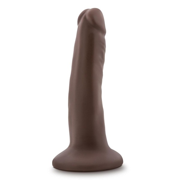 Коричневый фаллоимитатор-реалистик 5 Inch Posable Dildo - 13,9 см.