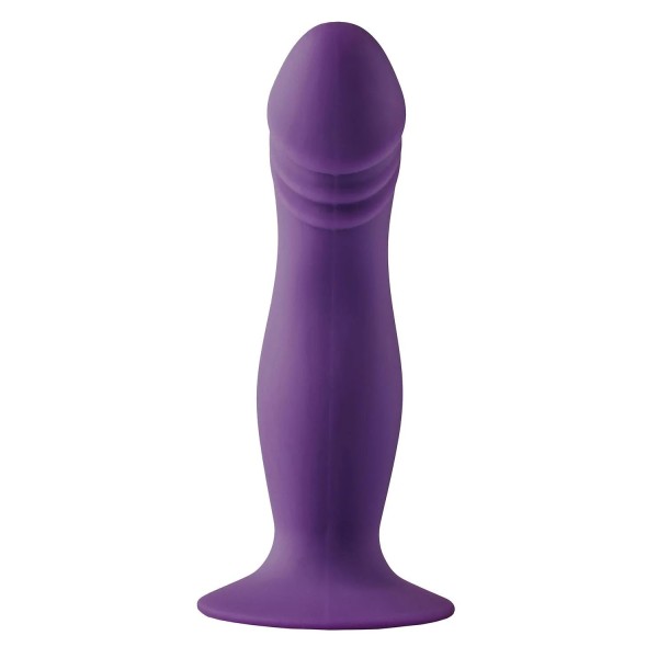 Фиолетовый фаллоимитатор Pleasure Dildo - 14,6 см.