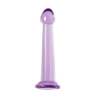 Фиолетовый фаллоимитатор Jelly Dildo M - 18 см. Фиолетовый фаллоимитатор Jelly Dildo M - 18 см.