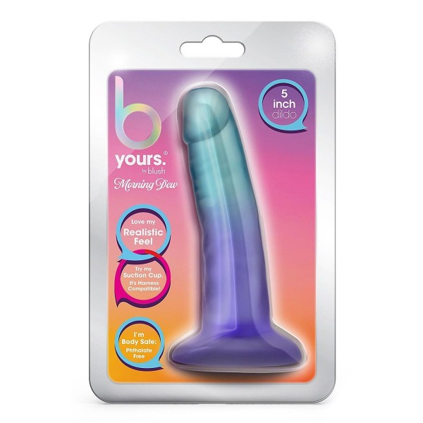 Небольшой фаллоимитатор Morning Dew 5 Inch Dildo - 13,9 см.