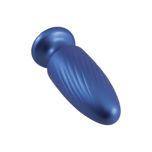 Синяя анальная пробка G Stuck Silicone Anal Plug - 13,5 см.