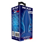 Синяя анальная пробка Bulb Plug - 10,5 см. Синяя анальная пробка Bulb Plug - 10,5 см.