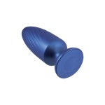Синяя анальная пробка G Stuck Silicone Anal Plug - 13,5 см.