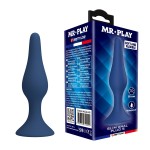 Синяя анальная пробка Slim Anal Plug S - 10,3 см. Синяя анальная пробка Slim Anal Plug S - 10,3 см.
