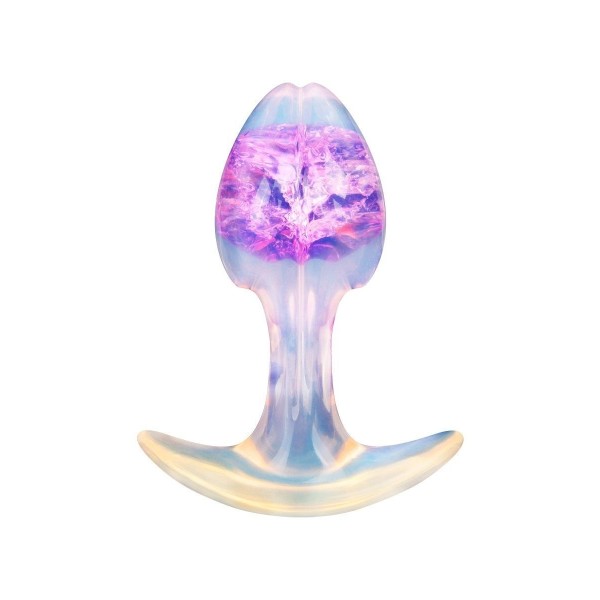 Сиреневатая анальная втулка - 8,2 см.