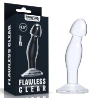 Прозрачная анальная втулка Flawless Clear - 16,5 см. Прозрачная анальная втулка Flawless Clear - 16,5 см.