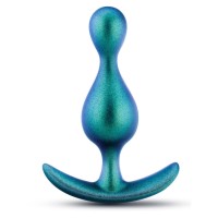 Бирюзовая анальная пробка The Photon Plug - 11,4 см.