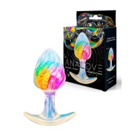 Яркая анальная пробка со спиралевидным рельефом - 9 см. Яркая анальная пробка со спиралевидным рельефом - 9 см.