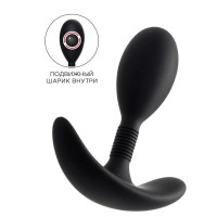 Черная анальная втулка Tord M - 10,5 см. Черная анальная втулка Tord M - 10,5 см.