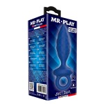 Синяя анальная пробка с кольцом Butt Plug with Loop L - 15,7 см. Синяя анальная пробка с кольцом Butt Plug with Loop L - 15,7 см.