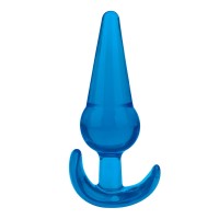 Голубая анальная пробка конической формы Medium Tapered Butt Plug - 12,7 см. Голубая анальная пробка конической формы Medium Tapered Butt Plug - 12,7 см.