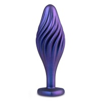 Фиолетовая анальная пробка с кристаллом-сердцем Matrix Swirling Bling Plug - 11,4 см. Фиолетовая анальная пробка с кристаллом-сердцем Matrix Swirling Bling Plug - 11,4 см.