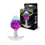 Лиловая анальная пробка - 9 см.