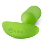 Лаймовая пробка для ношения B-vibe Snug Plug 3 - 12,7 см.