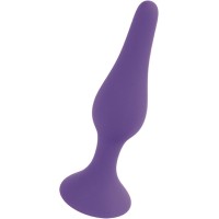 Фиолетовая анальная втулка Silcone Purple Plug Medium - 11 см. Фиолетовая анальная втулка Silcone Purple Plug Medium - 11 см.