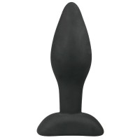 Черный анальный плаг Rocket Plug - 9 см. Черный анальный плаг Rocket Plug - 9 см.