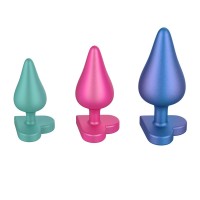 Набор из 3 анальных пробок Romp Luster Набор из 3 анальных пробок Romp Luster