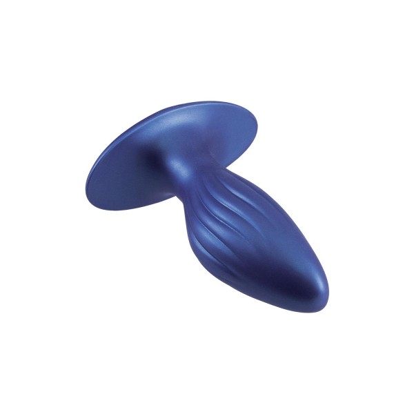 Синяя анальная пробка G Stuck Silicone Anal Plug - 12,5 см.