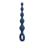 Синяя анальная ёлочка с кольцом 5 Beads Anal Bead - 20,4 см. Синяя анальная ёлочка с кольцом 5 Beads Anal Bead - 20,4 см.