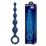 Синяя анальная ёлочка с кольцом 5 Beads Anal Bead - 20,4 см. Синяя анальная ёлочка с кольцом 5 Beads Anal Bead - 20,4 см.