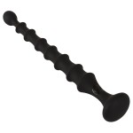 Черная анальная ёлочка Magic Anal Wand - 26,9 см.