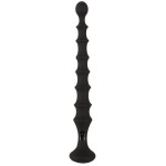 Черная анальная ёлочка Magic Anal Wand - 26,9 см.