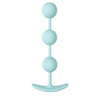 Мятные анальные шарики на сцепке Triplex - 15 см. Мятные анальные шарики на сцепке Triplex - 15 см.