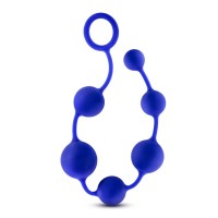 Синяя анальная цепочка 16 Inch Silicone Anal Beads - 40,6 см. Синяя анальная цепочка 16 Inch Silicone Anal Beads - 40,6 см.