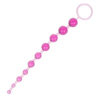 Лиловые анальные бусы OYO - 30 см. Лиловые анальные бусы OYO - 30 см.