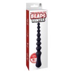 Черная анальная цепочка Beads Hunter - 24,1 см.