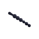 Черная анальная цепочка Beads Hunter - 22,9 см.