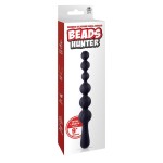 Черная анальная цепочка Beads Hunter - 22,9 см.