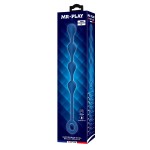 Синяя анальная ёлочка с кольцом Waterdrop Anal Balls 30 mm M - 33,5 см. Синяя анальная ёлочка с кольцом Waterdrop Anal Balls 30 mm M - 33,5 см.