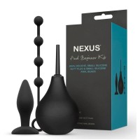 Анальный набор Nexus Anal Beginner Kit: пробка, душ и шарики Анальный набор Nexus Anal Beginner Kit: пробка, душ и шарики