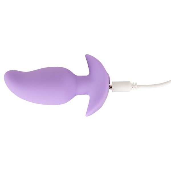 Сиреневая анальная пробка с вибрацией Cuties Vibrating Mini Butt Plug - 8 см. Сиреневая анальная пробка с вибрацией Cuties Vibrating Mini Butt Plug - 8 см.