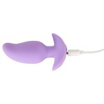 Сиреневая анальная пробка с вибрацией Cuties Vibrating Mini Butt Plug - 8 см. Сиреневая анальная пробка с вибрацией Cuties Vibrating Mini Butt Plug - 8 см.