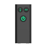 Черная анальная вибровтулка Nexus Beat - 10,8 см.