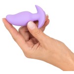 Сиреневая анальная пробка с вибрацией Cuties Vibrating Mini Butt Plug - 8 см. Сиреневая анальная пробка с вибрацией Cuties Vibrating Mini Butt Plug - 8 см.