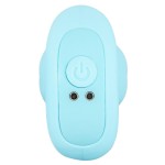 Голубая анальная пробка с вибрацией Cuties Vibrating Mini Butt Plug - 8 см. Голубая анальная пробка с вибрацией Cuties Vibrating Mini Butt Plug - 8 см.