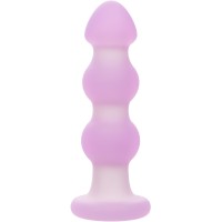 Сиреневая анальная пробка-ёлочка Beaded Probe - 10,7 см. Сиреневая анальная пробка-ёлочка Beaded Probe - 10,7 см.