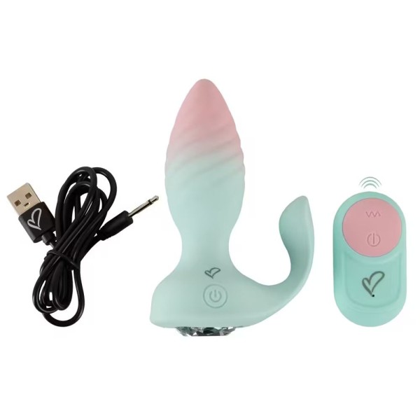 Анальная пробка JUVELA RC Butt Plug с пультом ДУ - 11,5 см. Анальная пробка JUVELA RC Butt Plug с пультом ДУ - 11,5 см.