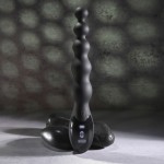 Черный анальный вибростимулятор Backdoor Baton - 24,1 см.