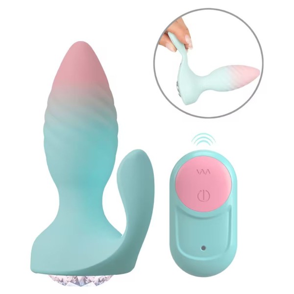 Анальная пробка JUVELA RC Butt Plug с пультом ДУ - 11,5 см. Анальная пробка JUVELA RC Butt Plug с пультом ДУ - 11,5 см.