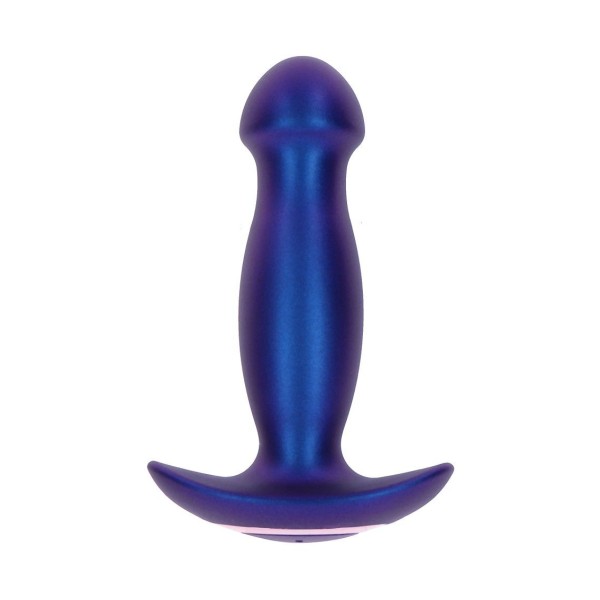 Синяя анальная вибропробка Buttocks The Wild Magn Pulse Vibrating Plug - 15 см.