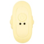 Желтая анальная пробка с вибрацией Cuties Vibrating Mini Butt Plug - 8 см. Желтая анальная пробка с вибрацией Cuties Vibrating Mini Butt Plug - 8 см.